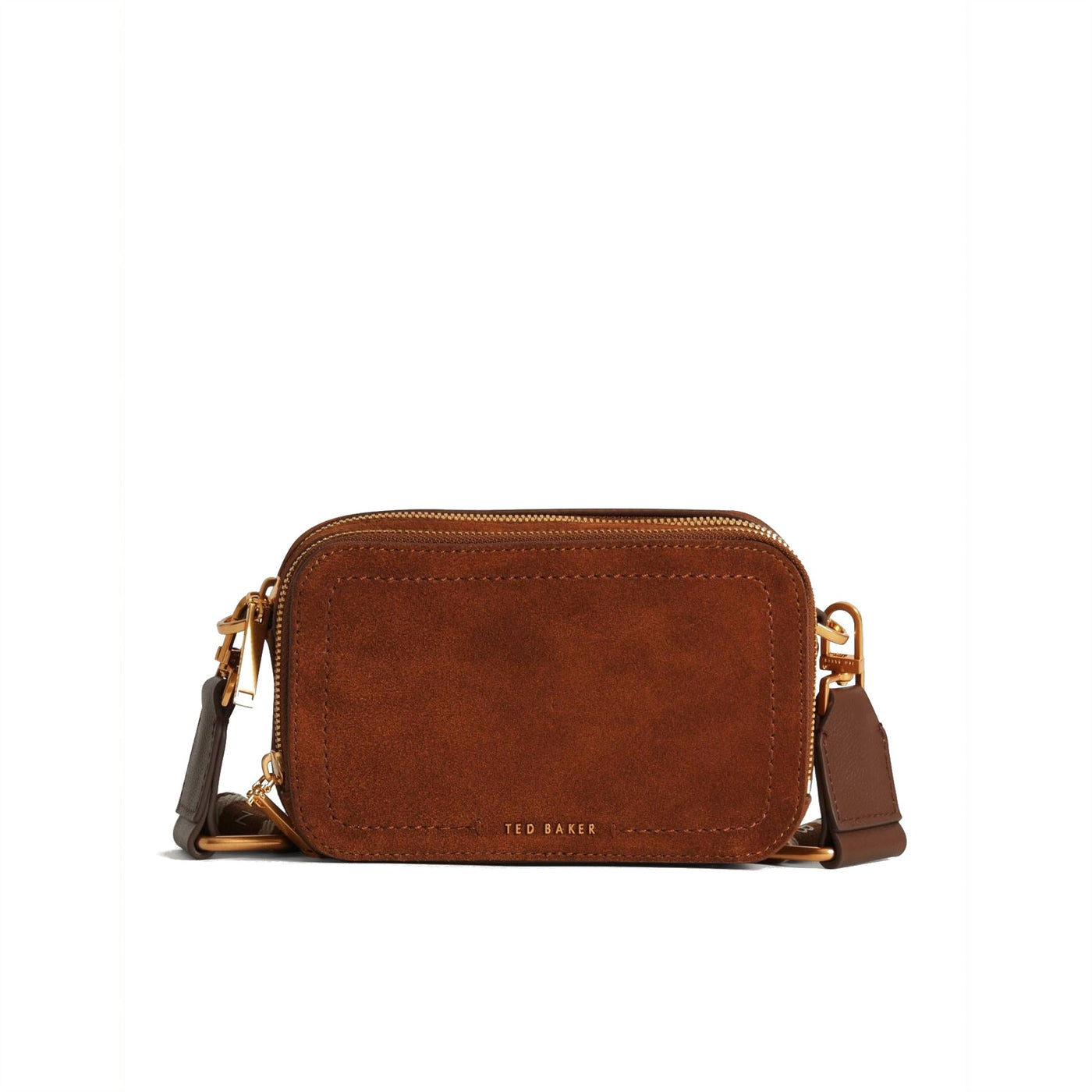 Ted Baker Rectangle Shape Camera Bag with Gold Tone Hardware