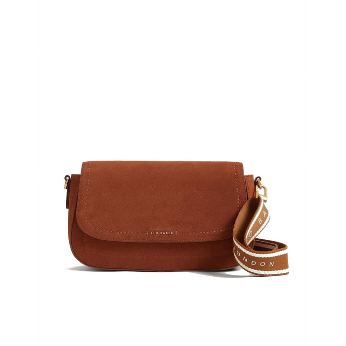 Ted Baker Rectangle Cross Body Bag with Gold Tone Hardware
