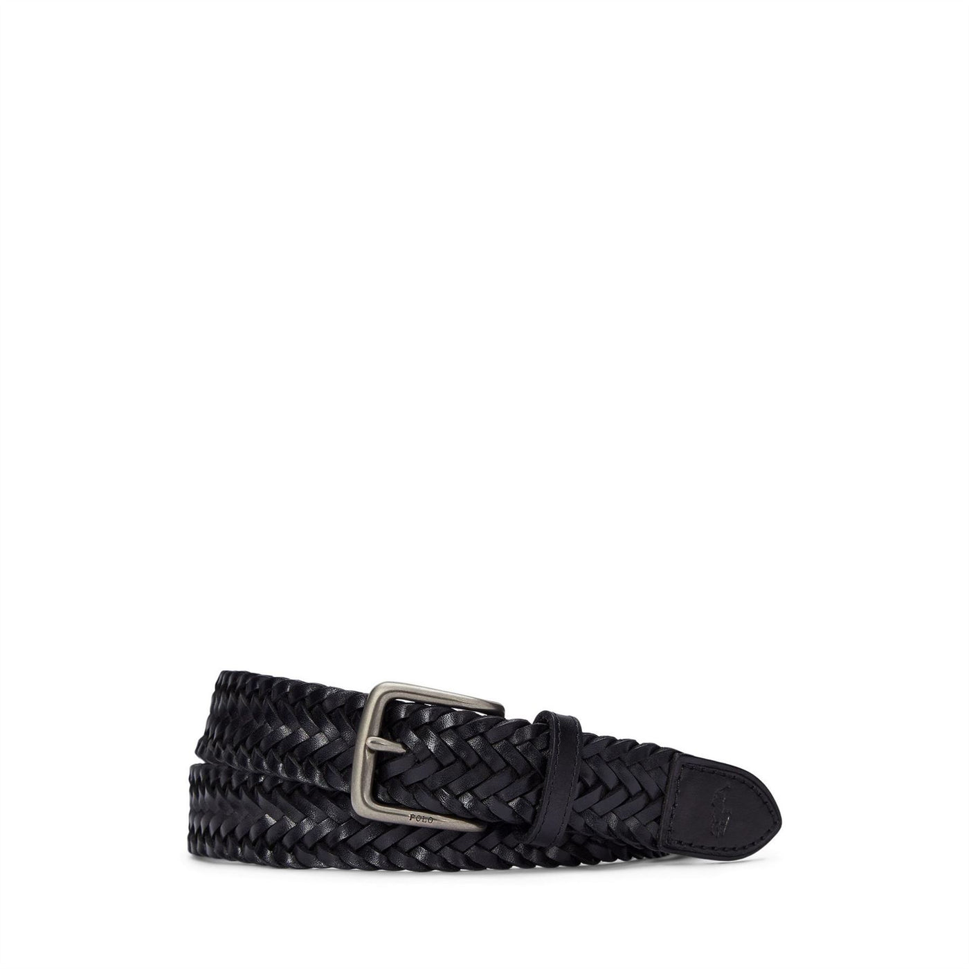 Polo Ralph Lauren Smooth Weave Textured Leather Belt