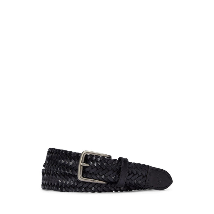 Polo Ralph Lauren Smooth Weave Textured Leather Belt