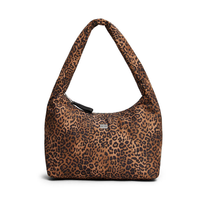 Tommy Jeans Leopard Patterned Crescent Hobo Bag