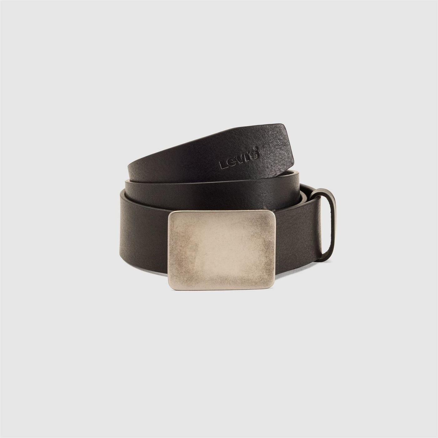 Levis Plaque Buckle Leather Belt