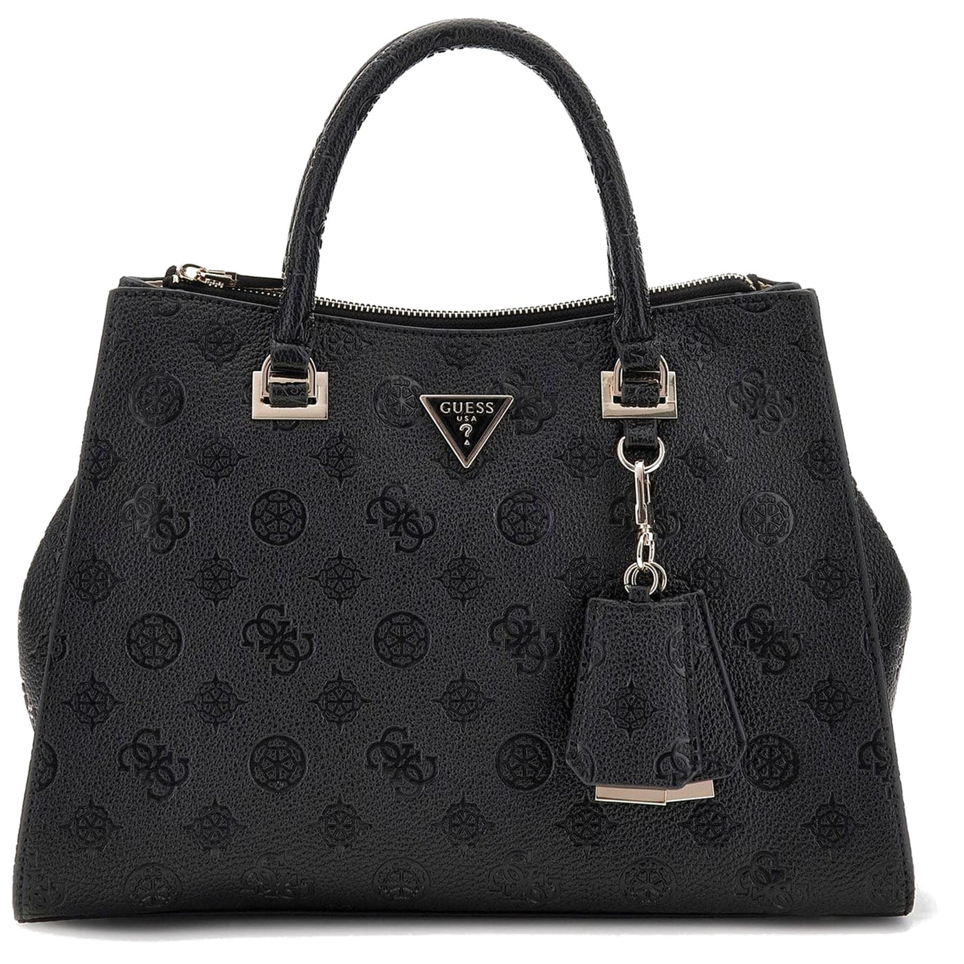 Guess Rectangle Shape Tote with Key Ring