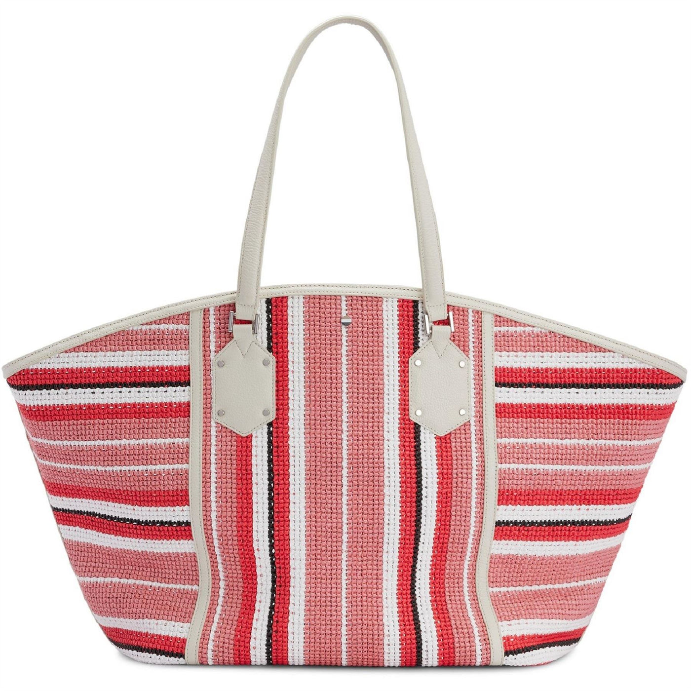 Boss Ivy Stripe Patterned Tote with Key Case