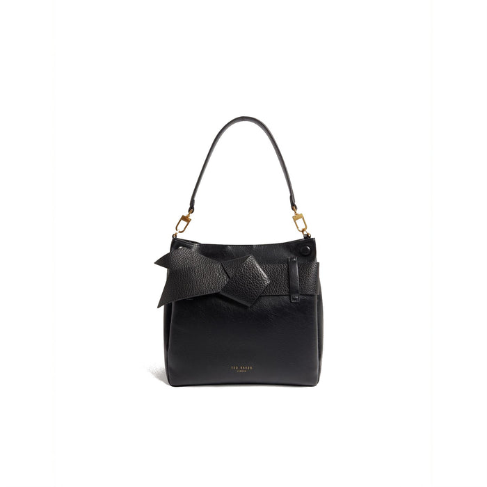Ted Baker Bow Rectangle Shape Shoulder Bag with Gold Tone Hardware