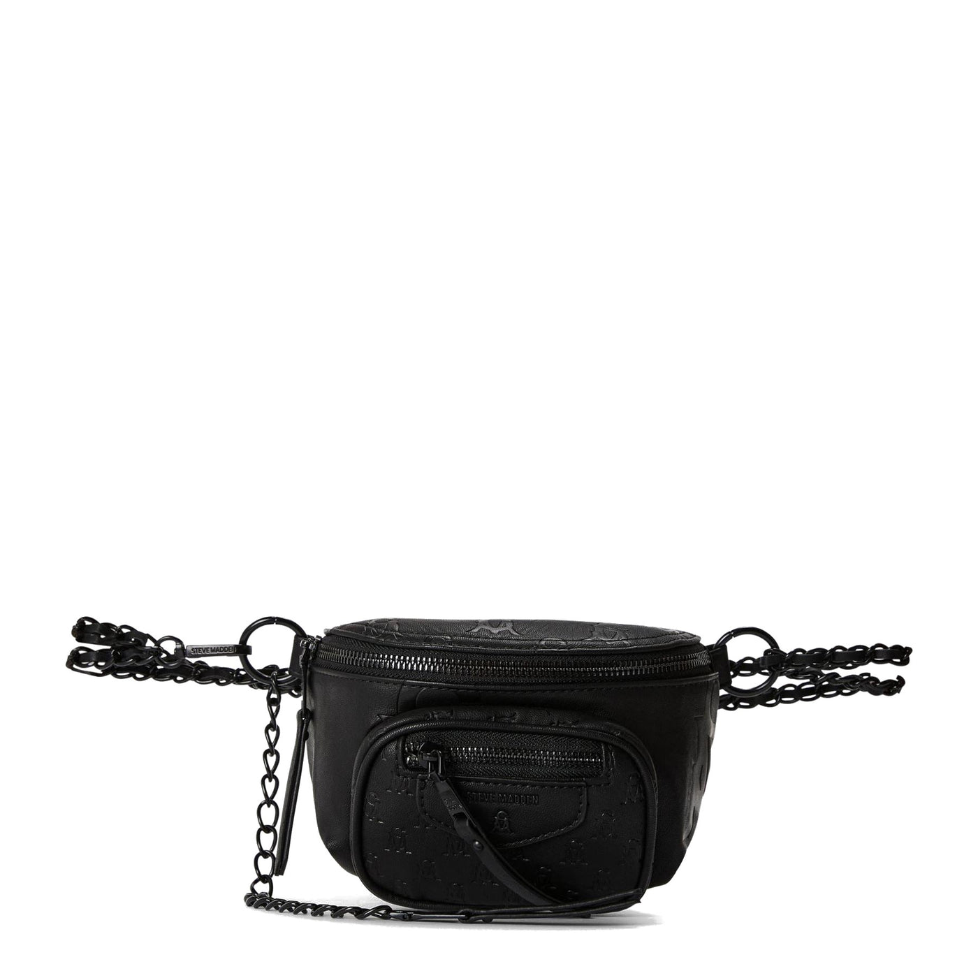 Steve Madden Bminimum Oval Shape Fanny Pack with Chain