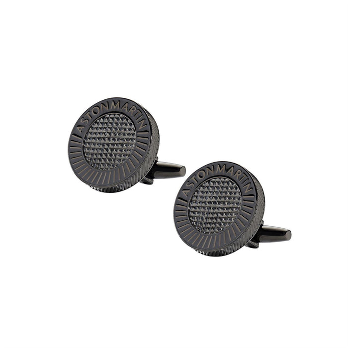 Aston Martin Signet Cufflinks with Engraved Logo
