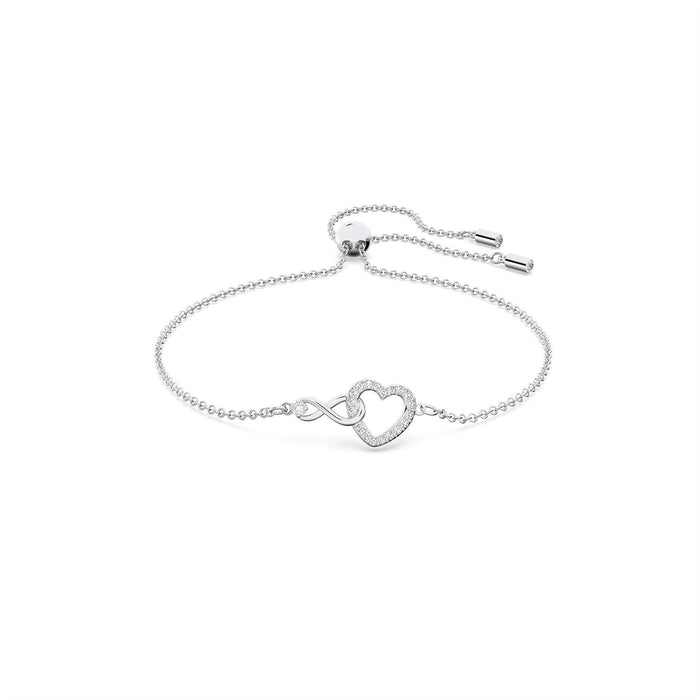 Swarovski Diamond Heart Chain Bracelet