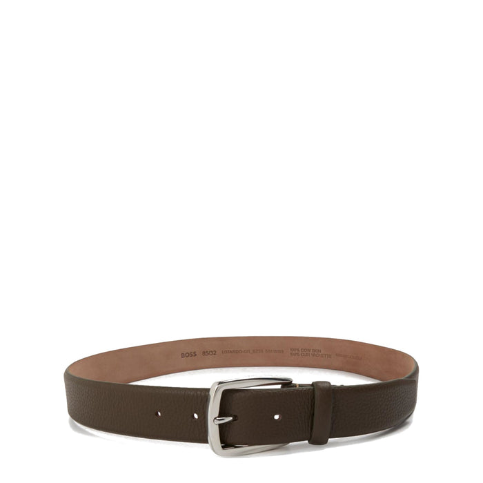 Boss Leather Pin Buckle Belt